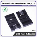 DRA-2 ABS UL 94HB Fuse Block DIN Rail Adapter 2