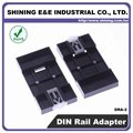 DRA-2 ABS UL 94HB Fuse Block DIN Rail Adapter