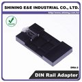 DRA-2 ABS UL 94HB Fuse Block DIN Rail Adapter