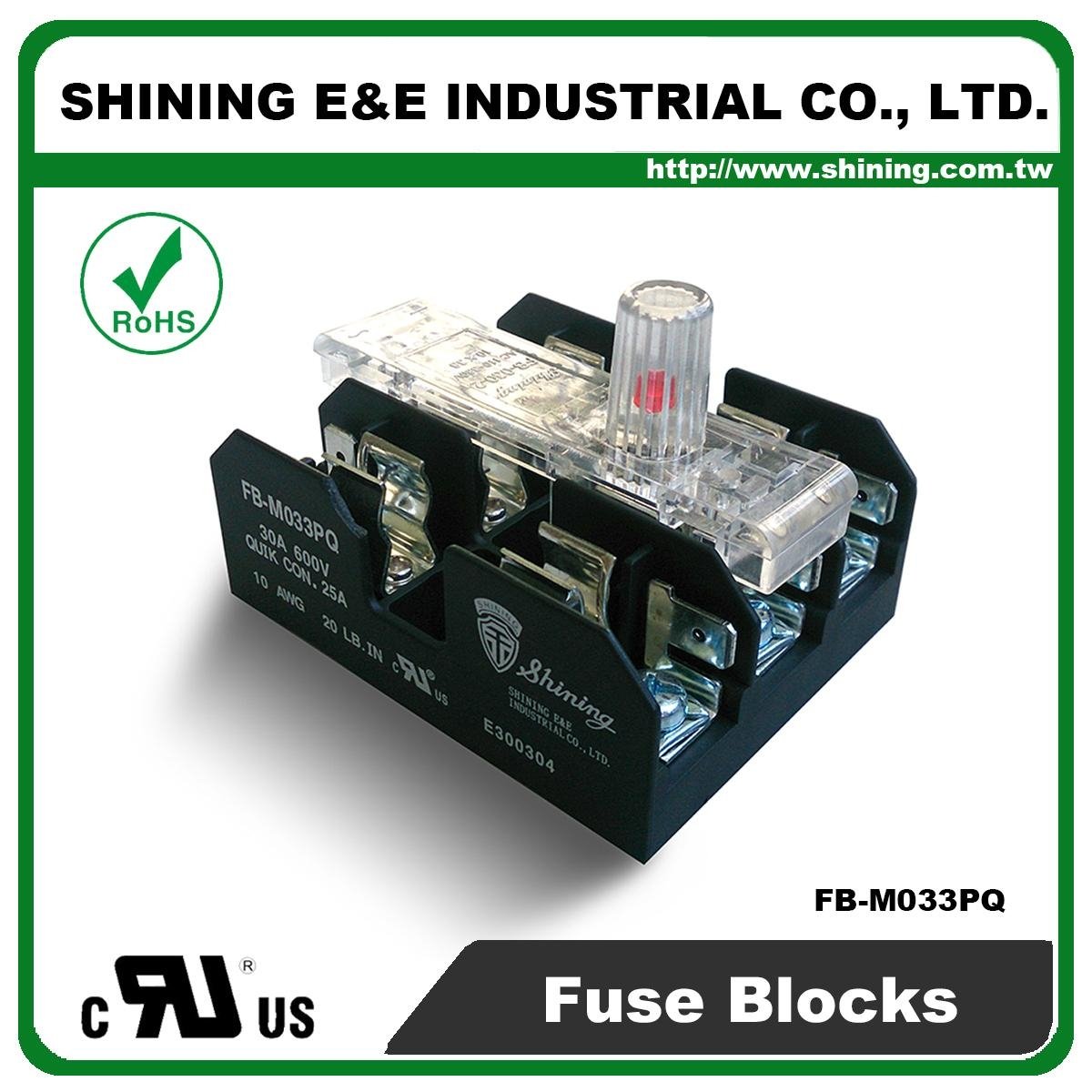 FB-M033PQ 10x38 30A 保險絲盒 Fuse Block 5