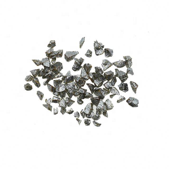 coated glass sand with glitter surface glass Chips 2