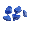 opaque blue glass chips 1