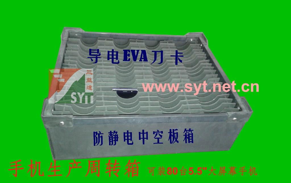 Anti-static turnover box and ESD tray