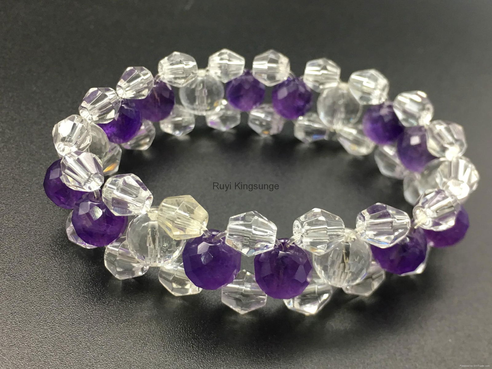 Pure natural crystal bracelet