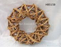 Rattan ball,garden decoration,bird house,wicker wreath,rattan raw material 5