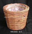 flower pot basket,garden pot,plant pot,gardening planter,rattan basket