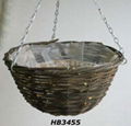 Rattan Hanging Basket,hanging flower