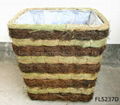 rattan planter,rattan flower pot,rattan basket,flower planter,wicker basket