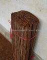 bark fence,tree peel fence,garden fence,fence,bark screening,bark fencing 3