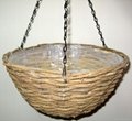 Rattan Hanging Basket,hanging flower basket,hanging planter,basket,wicker basket 2