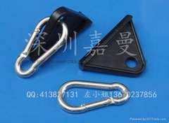 Supply aluminum parts Mobile hook