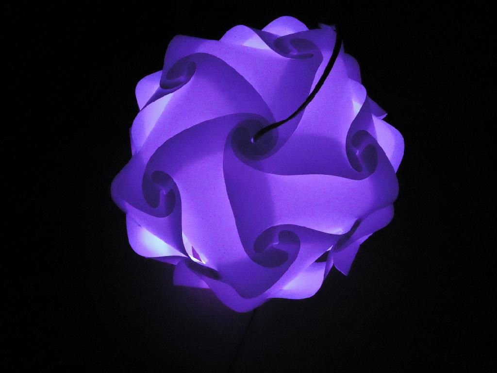 IQ puzzle led lamp