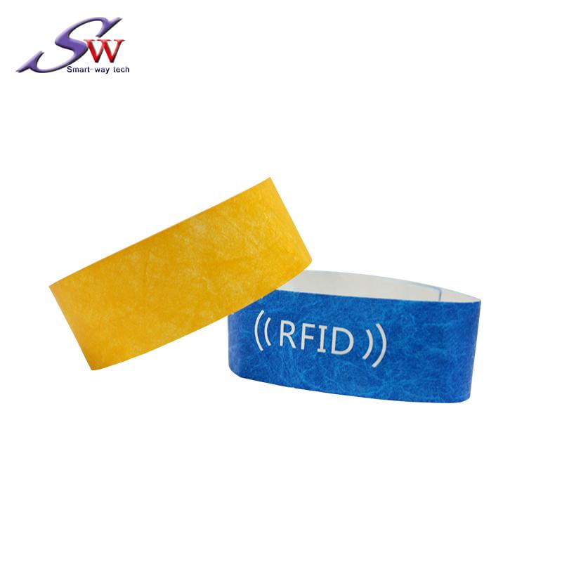 13.56Mhz Prper Tyvek RFID Wristband 2