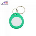 125khz/13.56Mhz RFID ABS Keyfob  3