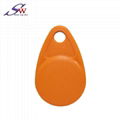 125khz /13.56Mhz Plastic RFID Keychain 3