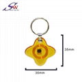 13.56Mhz Custom design RFID Epoxy Keychain Tag 3