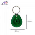 13.56Mhz Custom design RFID Epoxy Keychain Tag