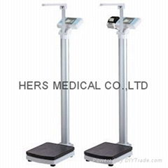 Physician Scale with Digital Height Rod 