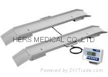 Portable Wheelchair Weigh Beams with BMI  2