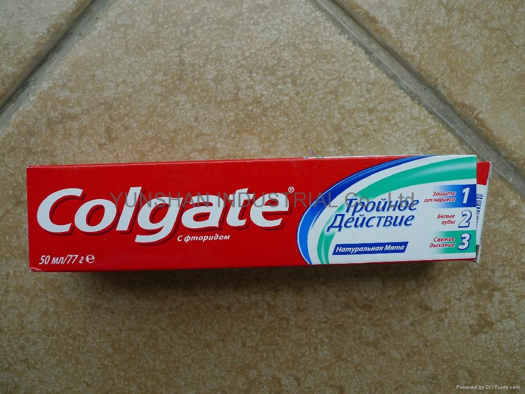 Colgate Triple action 50ml/77g Russian version TRIPLE ACTION