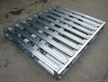 Steel pallet for stockage