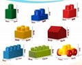 Large-particle building blocks toys(60 Pcs ) 4