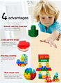 Large-particle building blocks toys(60 Pcs )