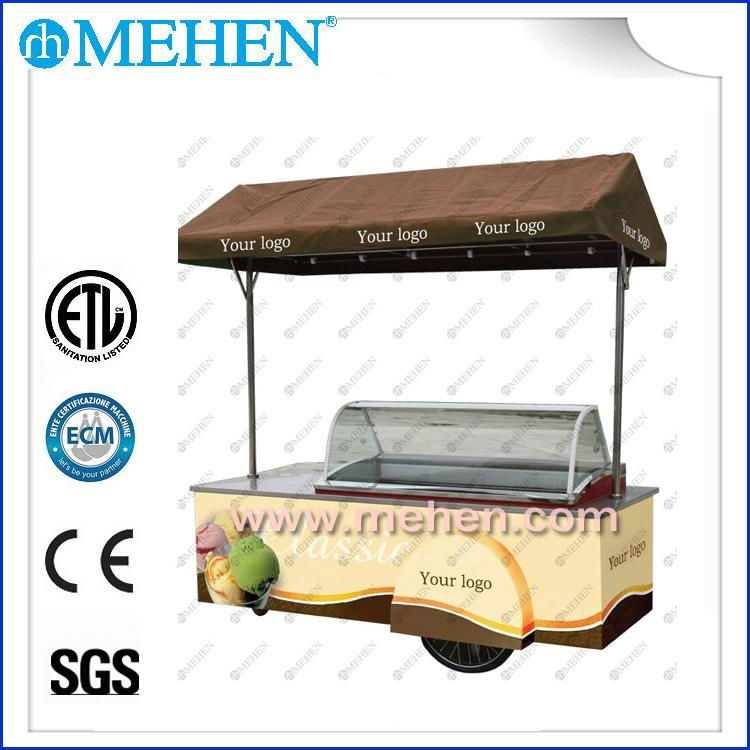 Mehen Gelato Ice Cream Show Case (CE approved)  4