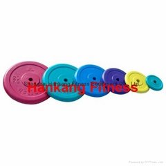 1'' Colorful Rubber Weight Plate (HW-005) 