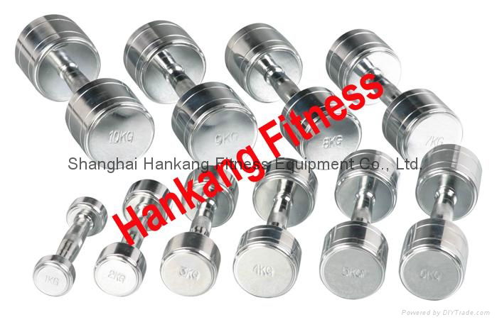 Commercial Chrome Steel Dumbell( HD-008 )