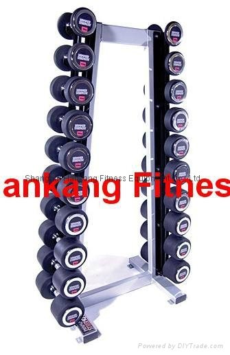 fitness,body building,Upright HAMMER STRENGTH Dumbbell Rack ( HR-001)