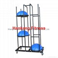 fitness,body-building,fitness equipment,Balance Ball(Bosu) Storage Rack -HR-011 1