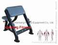 protraining equipme.fitness.hammer strength.SEATED PREACHER CURL-PT-839 1