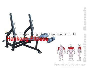 protraining equipme.fitness.hammer strength.OLYMPIC DECLINE BENCH-PT-845