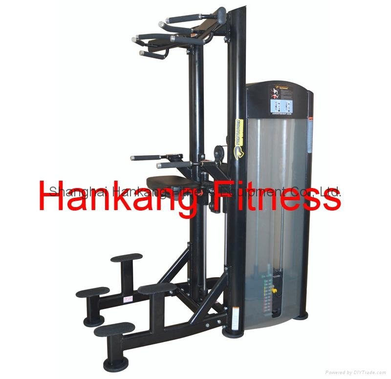 fitness ,fitness equipment,gym machine,Assist Dip Chin-PT-910