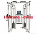 fitness ,fitness equipment,gym machine,Dual Adjustable Pulley Console-PT-928 1