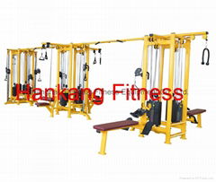 fitness ,fitness equipmentMulti-Jungle (Sample 12-Stack Straight)-PT-933