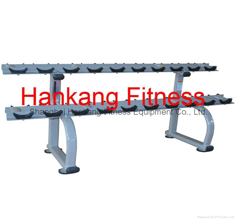 fitness.sports  machine.gym machine.Two Tier Dumbbell Rack-PT-952