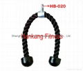 gym and gym equipment,fitness, Triceps Rope ( With Rubber Ends )( HB-020) 1