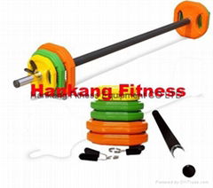 hammer strength weight plate, Body Pump Bar With Plates Set HW-007