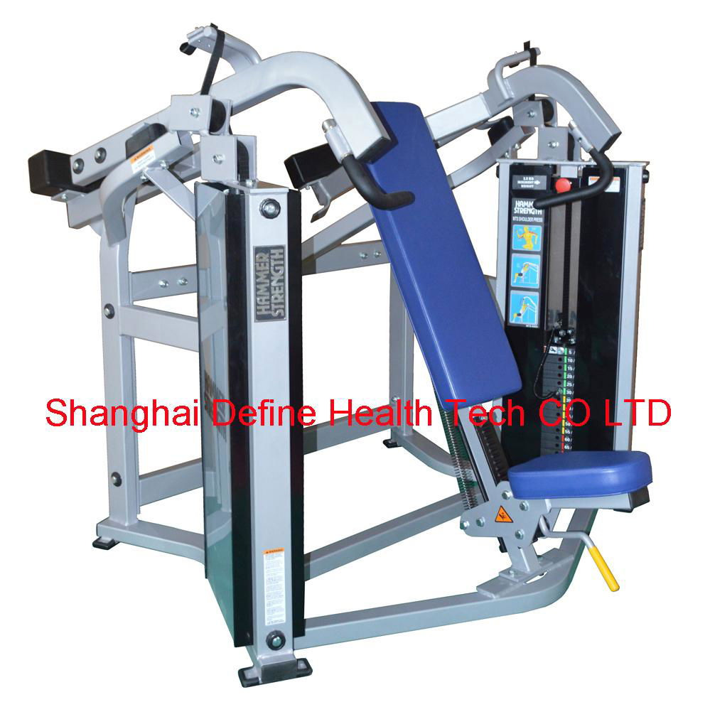 Hammer Strength.fitness equipment,home gym,Iso-Lateral Shoulder Press,MTS-8005