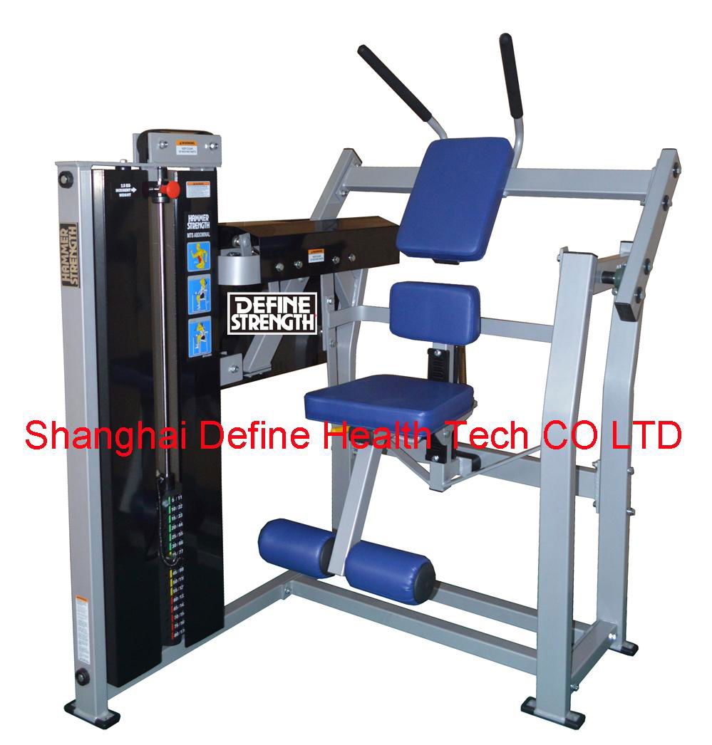 Hammer Strength.fitness equipment,home gym,Iso-Lateral Abdominal Crunch,MTS-8009