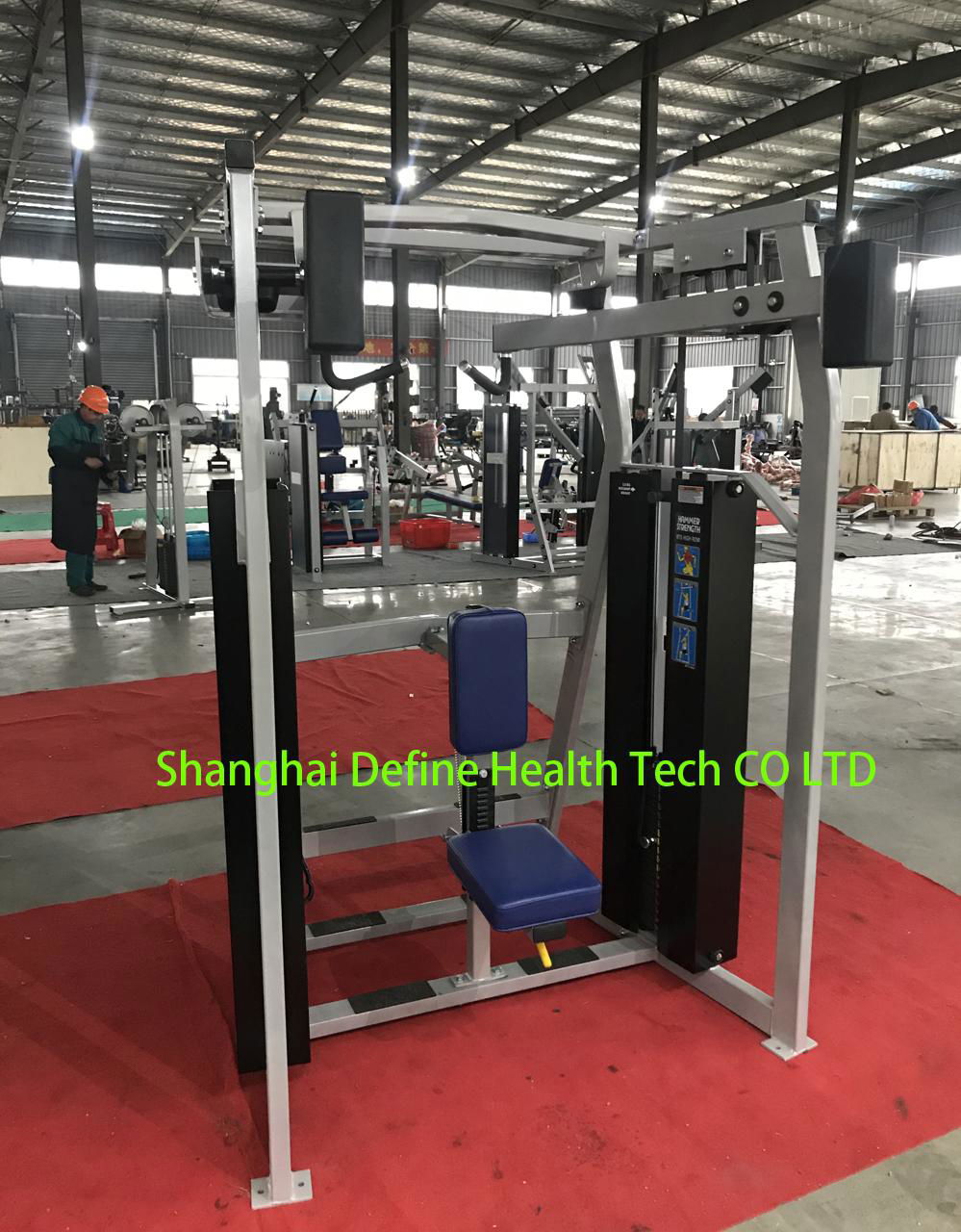 Hammer strength.fitness equipment,Iso-Lateral Squat Press MTS-8015  3