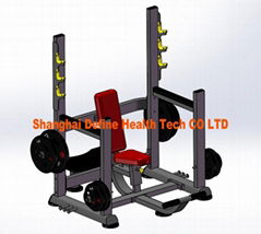 COMMERCIAL SHOULDER BENCH PRESS-DF-8043