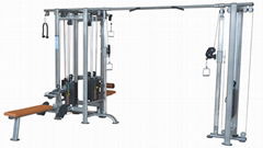 fitness,hammer strength,Jungle Machine + Cable Station with Bar(HP-3041)
