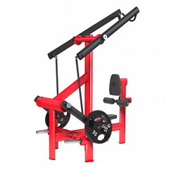  fitness equipment, gym machine, plate loaded equipment,HIGH ROW DUAL