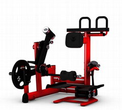  fitness equipment, gym machine, plate loaded equipment, STANDING LEG CURL
