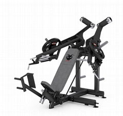  fitness equipment, gym machine, gym equipment, STRONG INCLINE CHEST PRESS DUAL