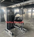 gym80 fitness equipment, gym machine, plate loaded , LEG EXTENSION-GM-901 8