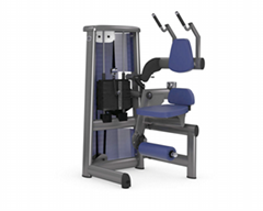 fitness equipment, gym machine, plate loaded equipment, ABDOMINAL MACHINE-GM-908